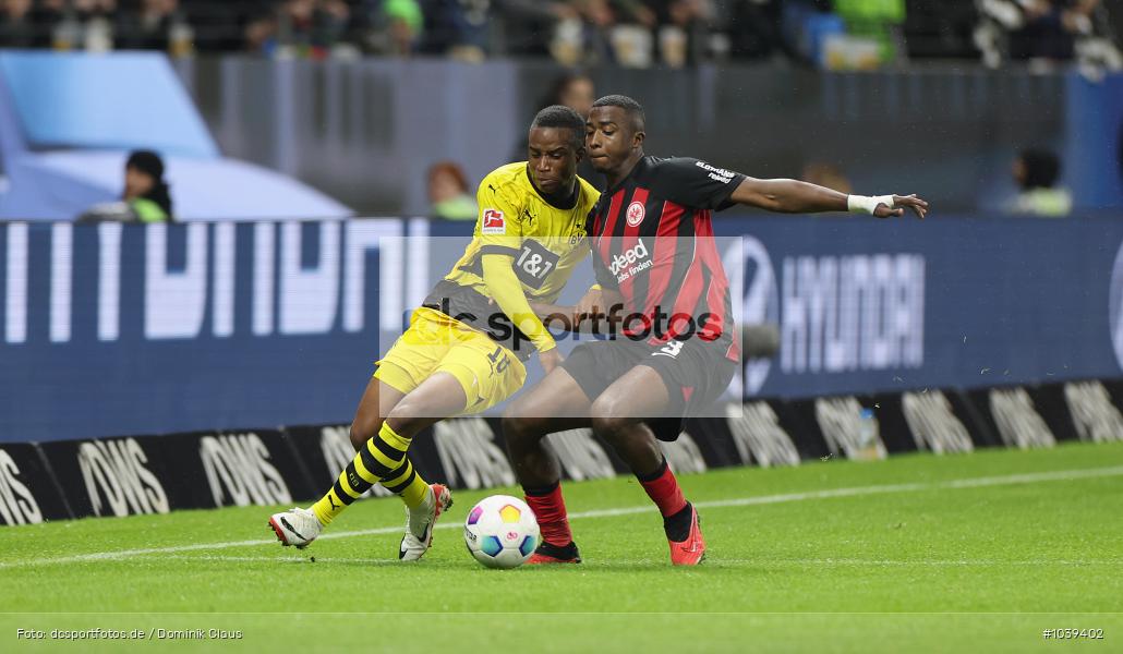 Borussia Dortmund, Eintracht Frankfurt, Bundesliga, Voetball, Sport, Le Football, Germany, Futbol, Fotball, Fussball, Deutschland, DFL, DFB, Calcio, 2023/24, Saison 2023/2024 - Bild-ID: 1039402