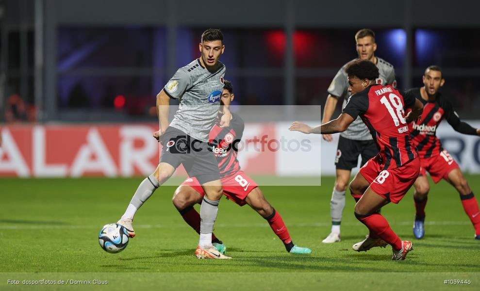 Eintracht Frankfurt, FC Viktoria Köln, Pokal, DFB-Pokal, Voetball, Sport, Le Football, Germany, Futbol, Fotball, Fussball, Deutschland, DFL, DFB, Calcio, 2023/24, Saison 2023/2024 - Bild-ID: 1039446