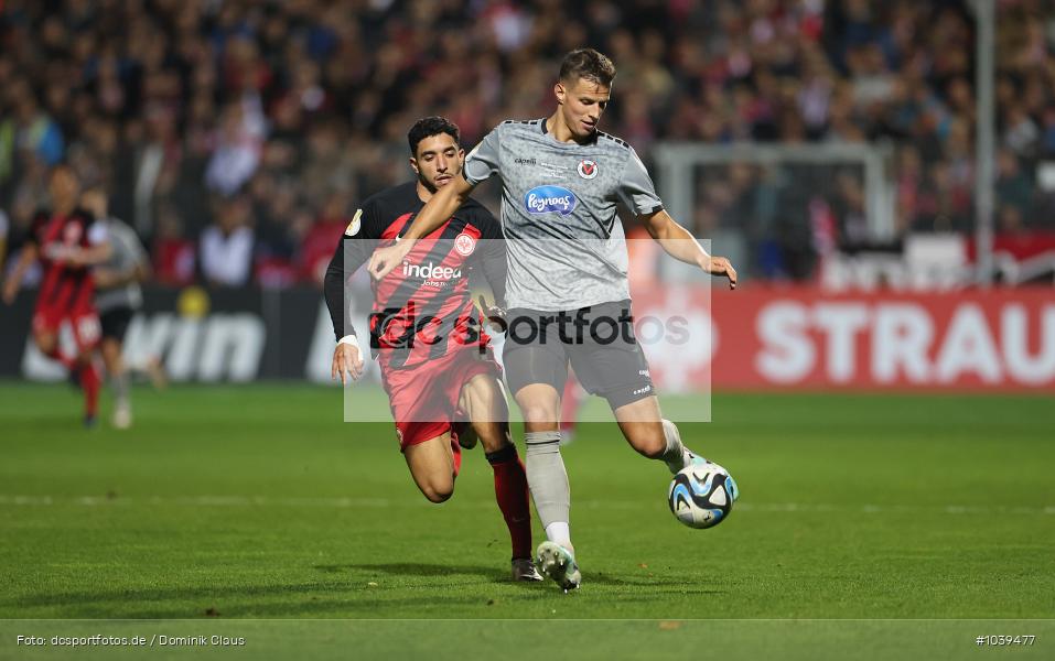 Eintracht Frankfurt, FC Viktoria Köln, Pokal, DFB-Pokal, Voetball, Sport, Le Football, Germany, Futbol, Fotball, Fussball, Deutschland, DFL, DFB, Calcio, 2023/24, Saison 2023/2024 - Bild-ID: 1039477