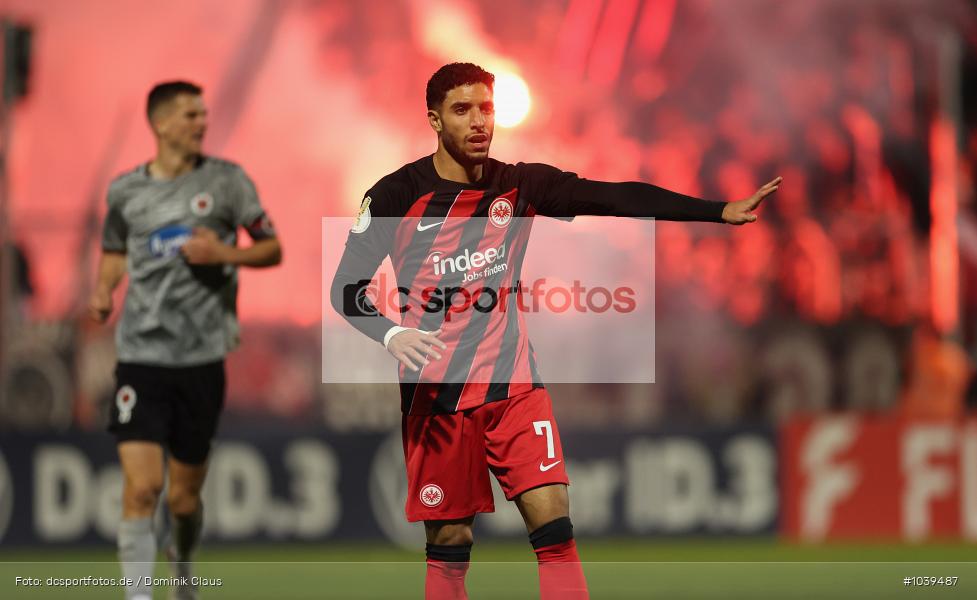 Eintracht Frankfurt, FC Viktoria Köln, Pokal, DFB-Pokal, Voetball, Sport, Le Football, Germany, Futbol, Fotball, Fussball, Deutschland, DFL, DFB, Calcio, 2023/24, Saison 2023/2024 - Bild-ID: 1039487