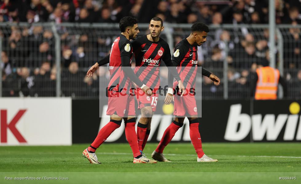 Eintracht Frankfurt, FC Viktoria Köln, Pokal, DFB-Pokal, Voetball, Sport, Le Football, Germany, Futbol, Fotball, Fussball, Deutschland, DFL, DFB, Calcio, 2023/24, Saison 2023/2024 - Bild-ID: 1039495