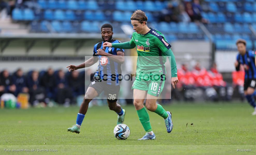 MSV Duisburg, SV Waldhof Mannheim, Liga, 3. Liga, Voetball, Sport, Le Football, Germany, Futbol, Fotball, Fussball, Deutschland, DFL, DFB, Calcio, 2023/24, Saison 2023/2024 - Bild-ID: 1039684