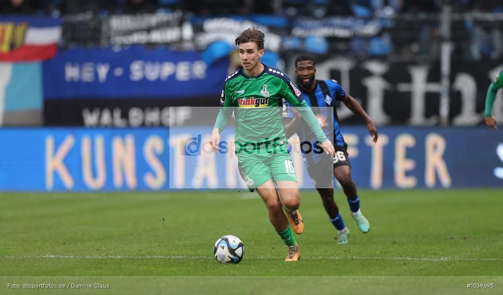 MSV Duisburg, SV Waldhof Mannheim, Liga, 3. Liga, Voetball, Sport, Le Football, Germany, Futbol, Fotball, Fussball, Deutschland, DFL, DFB, Calcio, 2023/24, Saison 2023/2024 - Bild-ID: 1039695