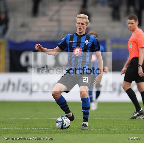 MSV Duisburg, SV Waldhof Mannheim, Liga, 3. Liga, Voetball, Sport, Le Football, Germany, Futbol, Fotball, Fussball, Deutschland, DFL, DFB, Calcio, 2023/24, Saison 2023/2024 - Bild-ID: 1039701