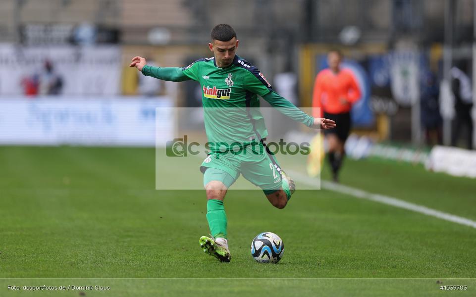 MSV Duisburg, SV Waldhof Mannheim, Liga, 3. Liga, Voetball, Sport, Le Football, Germany, Futbol, Fotball, Fussball, Deutschland, DFL, DFB, Calcio, 2023/24, Saison 2023/2024 - Bild-ID: 1039703