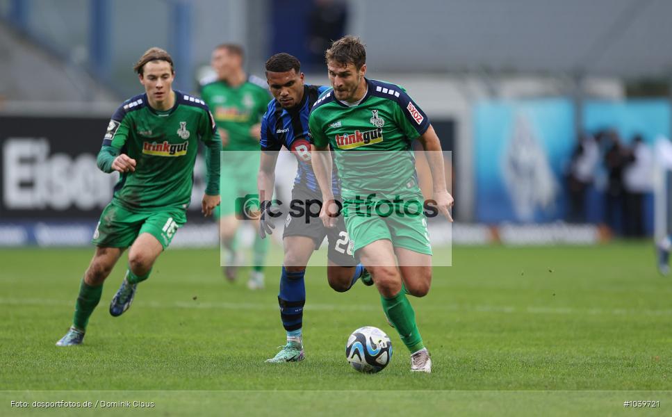 MSV Duisburg, SV Waldhof Mannheim, Liga, 3. Liga, Voetball, Sport, Le Football, Germany, Futbol, Fotball, Fussball, Deutschland, DFL, DFB, Calcio, 2023/24, Saison 2023/2024 - Bild-ID: 1039721