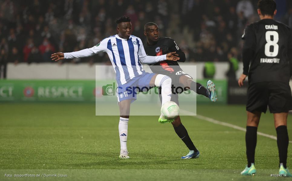 Eintracht Frankfurt, HJK Helsinki, UECL, Conference League, UEFA, Voetball, Sport, Le Football, Germany, Futbol, Fotball, Fussball, Deutschland, DFL, DFB, Calcio, 2023/24, Saison 2023/2024 - Bild-ID: 1039779 Eintracht Frankfurt, HJK Helsinki, UECL, Conference League, UEFA, Voetball, Sport, Le Football, Germany, Futbol, Fotball, Fussball, Deutschland, DFL, DFB, Calcio, 2023/24, Saison 2023/2024 - Bild-ID: 1039779