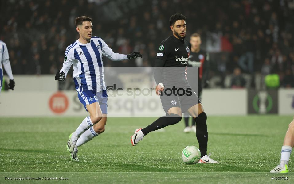 Eintracht Frankfurt, HJK Helsinki, UECL, Conference League, UEFA, Voetball, Sport, Le Football, Germany, Futbol, Fotball, Fussball, Deutschland, DFL, DFB, Calcio, 2023/24, Saison 2023/2024 - Bild-ID: 1039788 Eintracht Frankfurt, HJK Helsinki, UECL, Conference League, UEFA, Voetball, Sport, Le Football, Germany, Futbol, Fotball, Fussball, Deutschland, DFL, DFB, Calcio, 2023/24, Saison 2023/2024 - Bild-ID: 1039788