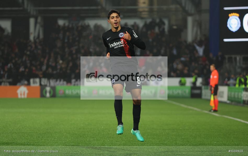 Eintracht Frankfurt, HJK Helsinki, UECL, Conference League, UEFA, Voetball, Sport, Le Football, Germany, Futbol, Fotball, Fussball, Deutschland, DFL, DFB, Calcio, 2023/24, Saison 2023/2024 - Bild-ID: 1039803 Eintracht Frankfurt, HJK Helsinki, UECL, Conference League, UEFA, Voetball, Sport, Le Football, Germany, Futbol, Fotball, Fussball, Deutschland, DFL, DFB, Calcio, 2023/24, Saison 2023/2024 - Bild-ID: 1039803