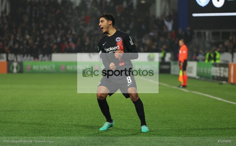 Eintracht Frankfurt, HJK Helsinki, UECL, Conference League, UEFA, Voetball, Sport, Le Football, Germany, Futbol, Fotball, Fussball, Deutschland, DFL, DFB, Calcio, 2023/24, Saison 2023/2024 - Bild-ID: 1039805 Eintracht Frankfurt, HJK Helsinki, UECL, Conference League, UEFA, Voetball, Sport, Le Football, Germany, Futbol, Fotball, Fussball, Deutschland, DFL, DFB, Calcio, 2023/24, Saison 2023/2024 - Bild-ID: 1039805