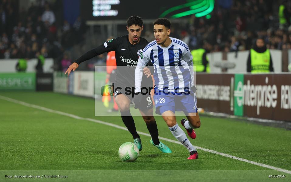 Eintracht Frankfurt, HJK Helsinki, UECL, Conference League, UEFA, Voetball, Sport, Le Football, Germany, Futbol, Fotball, Fussball, Deutschland, DFL, DFB, Calcio, 2023/24, Saison 2023/2024 - Bild-ID: 1039820 Eintracht Frankfurt, HJK Helsinki, UECL, Conference League, UEFA, Voetball, Sport, Le Football, Germany, Futbol, Fotball, Fussball, Deutschland, DFL, DFB, Calcio, 2023/24, Saison 2023/2024 - Bild-ID: 1039820