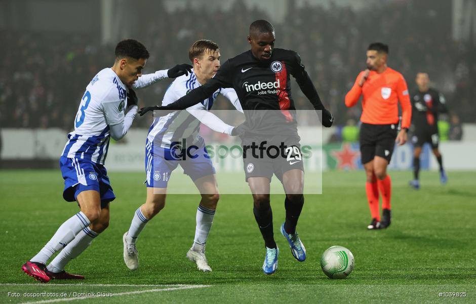 Eintracht Frankfurt, HJK Helsinki, UECL, Conference League, UEFA, Voetball, Sport, Le Football, Germany, Futbol, Fotball, Fussball, Deutschland, DFL, DFB, Calcio, 2023/24, Saison 2023/2024 - Bild-ID: 1039825 Eintracht Frankfurt, HJK Helsinki, UECL, Conference League, UEFA, Voetball, Sport, Le Football, Germany, Futbol, Fotball, Fussball, Deutschland, DFL, DFB, Calcio, 2023/24, Saison 2023/2024 - Bild-ID: 1039825