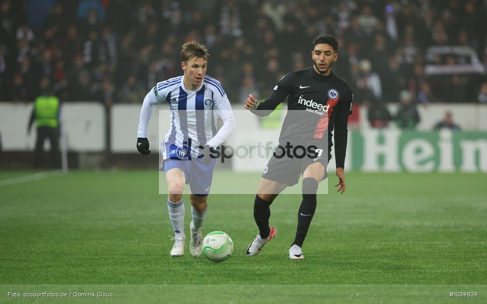 Eintracht Frankfurt, HJK Helsinki, UECL, Conference League, UEFA, Voetball, Sport, Le Football, Germany, Futbol, Fotball, Fussball, Deutschland, DFL, DFB, Calcio, 2023/24, Saison 2023/2024 - Bild-ID: 1039839 Eintracht Frankfurt, HJK Helsinki, UECL, Conference League, UEFA, Voetball, Sport, Le Football, Germany, Futbol, Fotball, Fussball, Deutschland, DFL, DFB, Calcio, 2023/24, Saison 2023/2024 - Bild-ID: 1039839