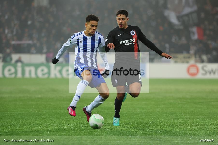 Eintracht Frankfurt, HJK Helsinki, UECL, Conference League, UEFA, Voetball, Sport, Le Football, Germany, Futbol, Fotball, Fussball, Deutschland, DFL, DFB, Calcio, 2023/24, Saison 2023/2024 - Bild-ID: 1039840 Eintracht Frankfurt, HJK Helsinki, UECL, Conference League, UEFA, Voetball, Sport, Le Football, Germany, Futbol, Fotball, Fussball, Deutschland, DFL, DFB, Calcio, 2023/24, Saison 2023/2024 - Bild-ID: 1039840