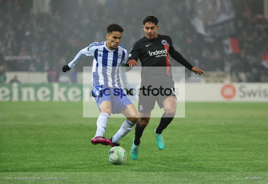 Eintracht Frankfurt, HJK Helsinki, UECL, Conference League, UEFA, Voetball, Sport, Le Football, Germany, Futbol, Fotball, Fussball, Deutschland, DFL, DFB, Calcio, 2023/24, Saison 2023/2024 - Bild-ID: 1039841 Eintracht Frankfurt, HJK Helsinki, UECL, Conference League, UEFA, Voetball, Sport, Le Football, Germany, Futbol, Fotball, Fussball, Deutschland, DFL, DFB, Calcio, 2023/24, Saison 2023/2024 - Bild-ID: 1039841