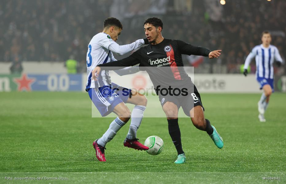 Eintracht Frankfurt, HJK Helsinki, UECL, Conference League, UEFA, Voetball, Sport, Le Football, Germany, Futbol, Fotball, Fussball, Deutschland, DFL, DFB, Calcio, 2023/24, Saison 2023/2024 - Bild-ID: 1039842 Eintracht Frankfurt, HJK Helsinki, UECL, Conference League, UEFA, Voetball, Sport, Le Football, Germany, Futbol, Fotball, Fussball, Deutschland, DFL, DFB, Calcio, 2023/24, Saison 2023/2024 - Bild-ID: 1039842