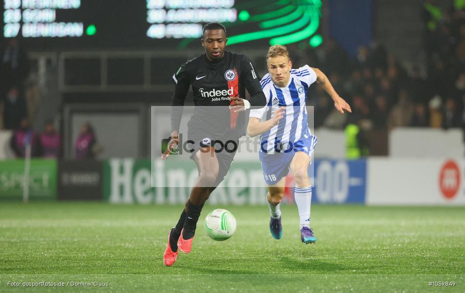 Eintracht Frankfurt, HJK Helsinki, UECL, Conference League, UEFA, Voetball, Sport, Le Football, Germany, Futbol, Fotball, Fussball, Deutschland, DFL, DFB, Calcio, 2023/24, Saison 2023/2024 - Bild-ID: 1039849 Eintracht Frankfurt, HJK Helsinki, UECL, Conference League, UEFA, Voetball, Sport, Le Football, Germany, Futbol, Fotball, Fussball, Deutschland, DFL, DFB, Calcio, 2023/24, Saison 2023/2024 - Bild-ID: 1039849