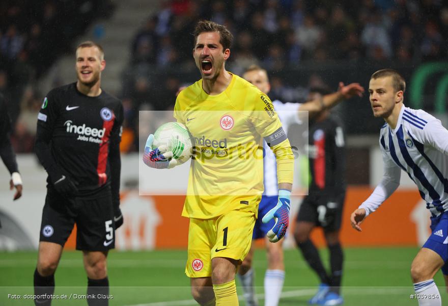 Eintracht Frankfurt, HJK Helsinki, UECL, Conference League, UEFA, Voetball, Sport, Le Football, Germany, Futbol, Fotball, Fussball, Deutschland, DFL, DFB, Calcio, 2023/24, Saison 2023/2024 - Bild-ID: 1039854 Eintracht Frankfurt, HJK Helsinki, UECL, Conference League, UEFA, Voetball, Sport, Le Football, Germany, Futbol, Fotball, Fussball, Deutschland, DFL, DFB, Calcio, 2023/24, Saison 2023/2024 - Bild-ID: 1039854