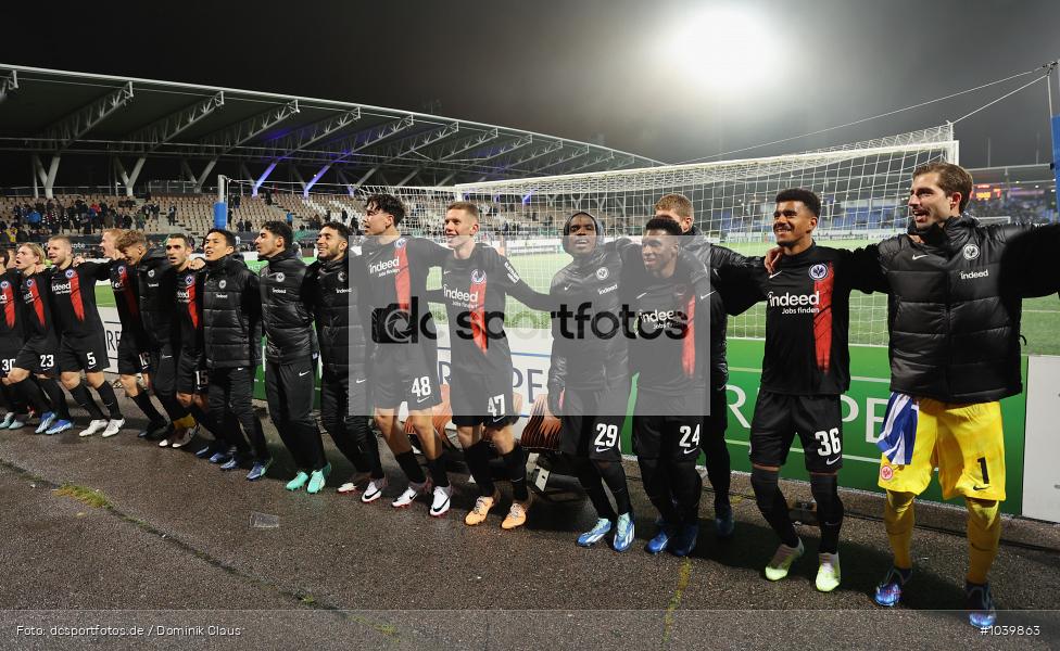 Eintracht Frankfurt, HJK Helsinki, UECL, Conference League, UEFA, Voetball, Sport, Le Football, Germany, Futbol, Fotball, Fussball, Deutschland, DFL, DFB, Calcio, 2023/24, Saison 2023/2024 - Bild-ID: 1039863 Eintracht Frankfurt, HJK Helsinki, UECL, Conference League, UEFA, Voetball, Sport, Le Football, Germany, Futbol, Fotball, Fussball, Deutschland, DFL, DFB, Calcio, 2023/24, Saison 2023/2024 - Bild-ID: 1039863