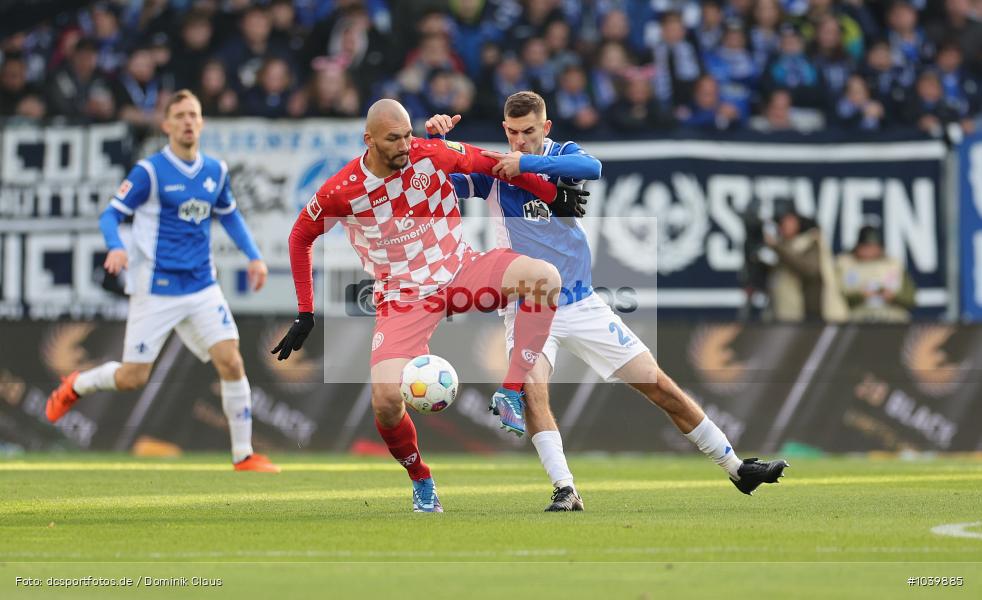 1. FSV Mainz 05, SV Darmstadt 98, Bundesliga, Liga, Voetball, Sport, Le Football, Germany, Futbol, Fotball, Fussball, Deutschland, DFL, DFB, Calcio, 2023/24, Saison 2023/2024 - Bild-ID: 1039885