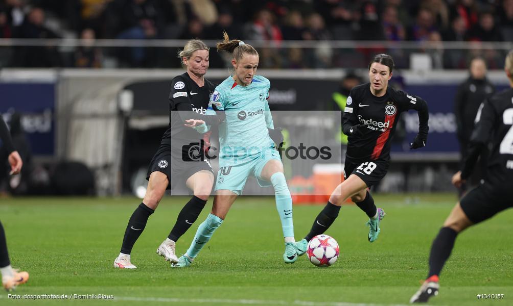 FC Barcelona, Eintracht Frankfurt, Frauen, Champions League, UWCL, UEFA, Voetball, Sport, Le Football, Germany, Futbol, Fotball, Fussball, Deutschland, DFL, DFB, Calcio, 2023/24, Saison 2023/2024 - Bild-ID: 1040157