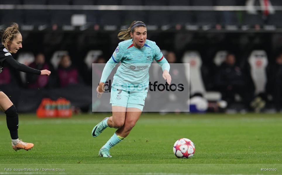 FC Barcelona, Eintracht Frankfurt, Frauen, Champions League, UWCL, UEFA, Voetball, Sport, Le Football, Germany, Futbol, Fotball, Fussball, Deutschland, DFL, DFB, Calcio, 2023/24, Saison 2023/2024 - Bild-ID: 1040160