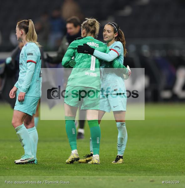 FC Barcelona, Eintracht Frankfurt, Frauen, Champions League, UWCL, UEFA, Voetball, Sport, Le Football, Germany, Futbol, Fotball, Fussball, Deutschland, DFL, DFB, Calcio, 2023/24, Saison 2023/2024 - Bild-ID: 1040239