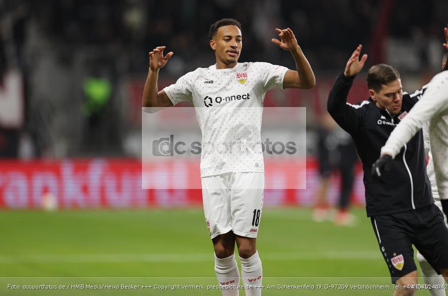 VfB Stuttgart, Eintracht Frankfurt, Bundesliga, Voetball, Sport, Le Football, Germany, Futbol, Fotball, Fussball, Deutschland, DFL, DFB, Calcio, 2023/24, Saison 2023/2024 - Bild-ID: 1040246