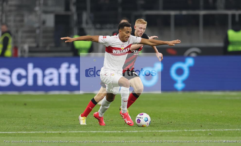 VfB Stuttgart, Eintracht Frankfurt, Bundesliga, Voetball, Sport, Le Football, Germany, Futbol, Fotball, Fussball, Deutschland, DFL, DFB, Calcio, 2023/24, Saison 2023/2024 - Bild-ID: 1040291