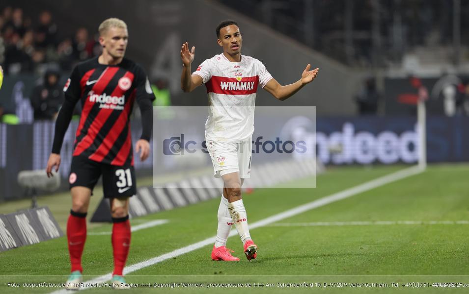 VfB Stuttgart, Eintracht Frankfurt, Bundesliga, Voetball, Sport, Le Football, Germany, Futbol, Fotball, Fussball, Deutschland, DFL, DFB, Calcio, 2023/24, Saison 2023/2024 - Bild-ID: 1040312