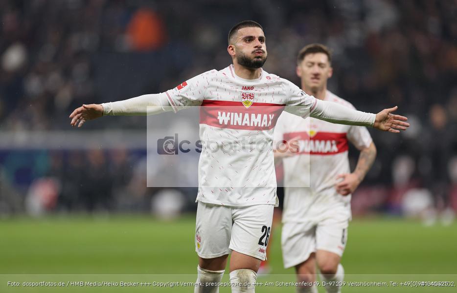 VfB Stuttgart, Eintracht Frankfurt, Bundesliga, Voetball, Sport, Le Football, Germany, Futbol, Fotball, Fussball, Deutschland, DFL, DFB, Calcio, 2023/24, Saison 2023/2024 - Bild-ID: 1040325