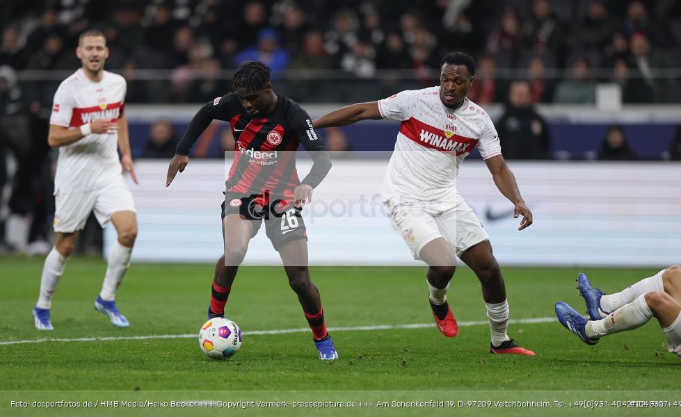 VfB Stuttgart, Eintracht Frankfurt, Bundesliga, Voetball, Sport, Le Football, Germany, Futbol, Fotball, Fussball, Deutschland, DFL, DFB, Calcio, 2023/24, Saison 2023/2024 - Bild-ID: 1040357