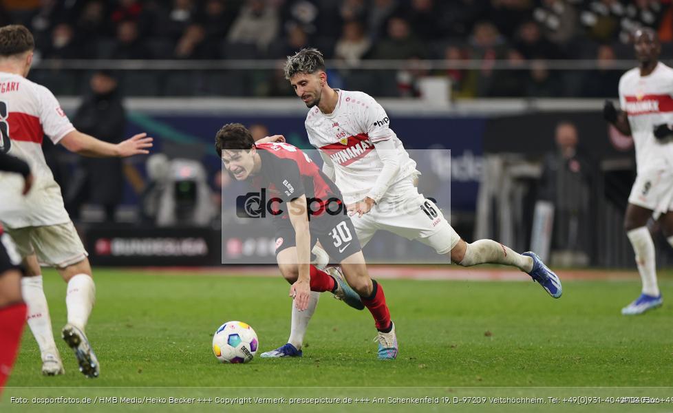 VfB Stuttgart, Eintracht Frankfurt, Bundesliga, Voetball, Sport, Le Football, Germany, Futbol, Fotball, Fussball, Deutschland, DFL, DFB, Calcio, 2023/24, Saison 2023/2024 - Bild-ID: 1040366