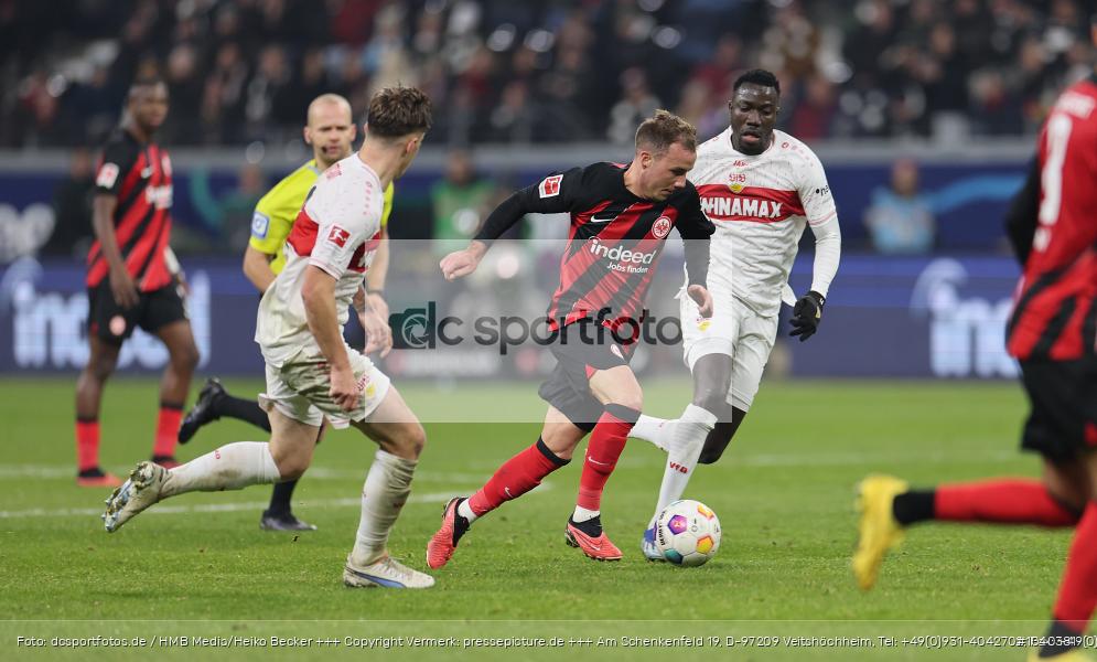 VfB Stuttgart, Eintracht Frankfurt, Bundesliga, Voetball, Sport, Le Football, Germany, Futbol, Fotball, Fussball, Deutschland, DFL, DFB, Calcio, 2023/24, Saison 2023/2024 - Bild-ID: 1040381