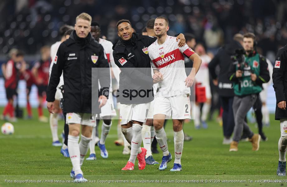 VfB Stuttgart, Eintracht Frankfurt, Bundesliga, Voetball, Sport, Le Football, Germany, Futbol, Fotball, Fussball, Deutschland, DFL, DFB, Calcio, 2023/24, Saison 2023/2024 - Bild-ID: 1040390