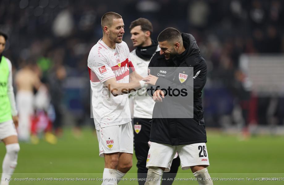 VfB Stuttgart, Eintracht Frankfurt, Bundesliga, Voetball, Sport, Le Football, Germany, Futbol, Fotball, Fussball, Deutschland, DFL, DFB, Calcio, 2023/24, Saison 2023/2024 - Bild-ID: 1040391