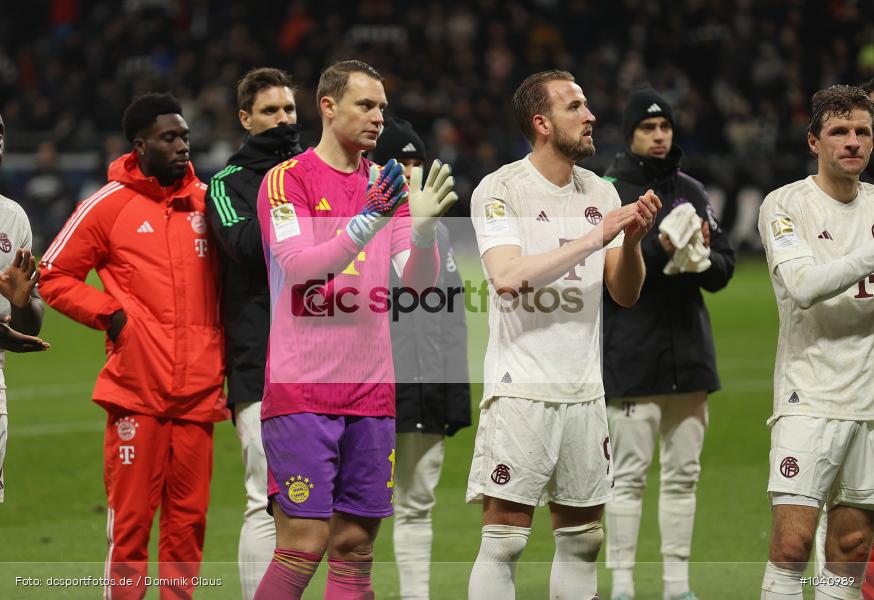 FC Bayern München, Eintracht Frankfurt, 1. Bundesliga, Bundesliga, Voetball, Sport, Le Football, Germany, Futbol, Fotball, Fussball, Deutschland, DFL, DFB, Calcio, 2023/24, Saison 2023/2024 - Bild-ID: 1040989