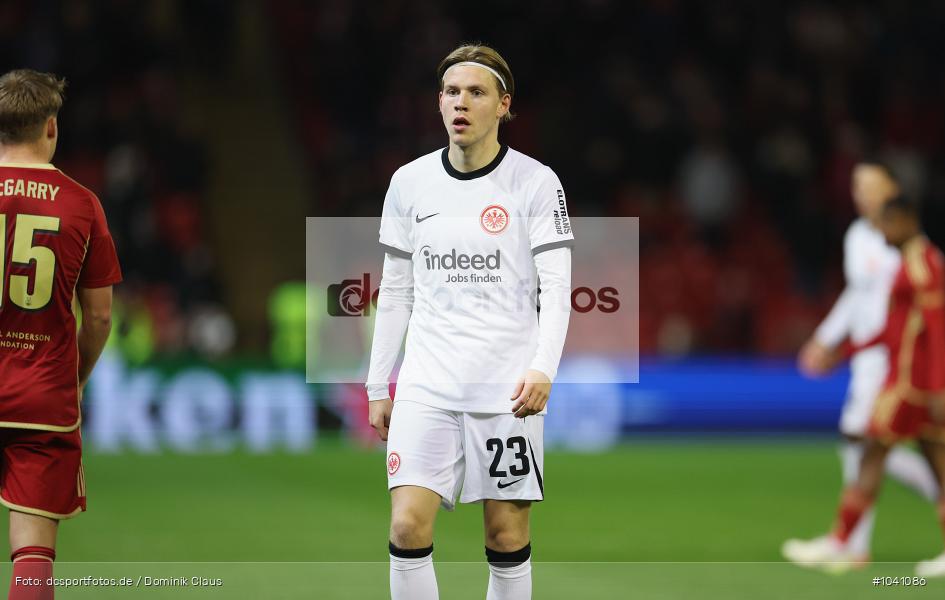 Eintracht Frankfurt, Aberdeen FC, UECL, Conference League, UEFA, Voetball, Sport, Le Football, Germany, Futbol, Fotball, Fussball, Deutschland, DFL, DFB, Calcio, 2023/24, Saison 2023/2024 - Bild-ID: 1041086