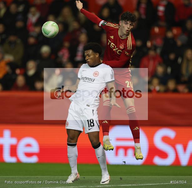 Eintracht Frankfurt, Aberdeen FC, UECL, Conference League, UEFA, Voetball, Sport, Le Football, Germany, Futbol, Fotball, Fussball, Deutschland, DFL, DFB, Calcio, 2023/24, Saison 2023/2024 - Bild-ID: 1041104