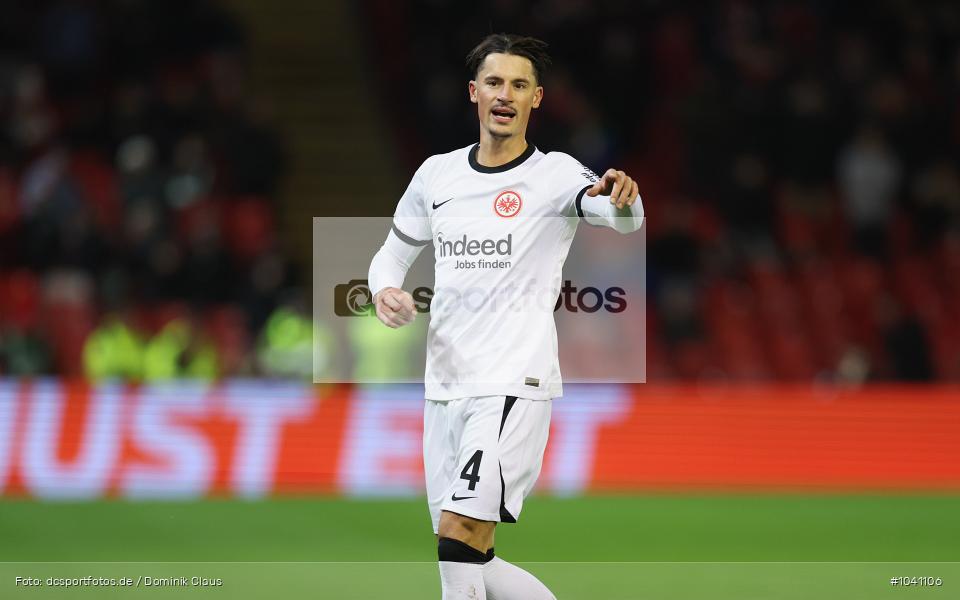 Eintracht Frankfurt, Aberdeen FC, UECL, Conference League, UEFA, Voetball, Sport, Le Football, Germany, Futbol, Fotball, Fussball, Deutschland, DFL, DFB, Calcio, 2023/24, Saison 2023/2024 - Bild-ID: 1041106 Eintracht Frankfurt, Aberdeen FC, UECL, Conference League, UEFA, Voetball, Sport, Le Football, Germany, Futbol, Fotball, Fussball, Deutschland, DFL, DFB, Calcio, 2023/24, Saison 2023/2024 - Bild-ID: 1041106