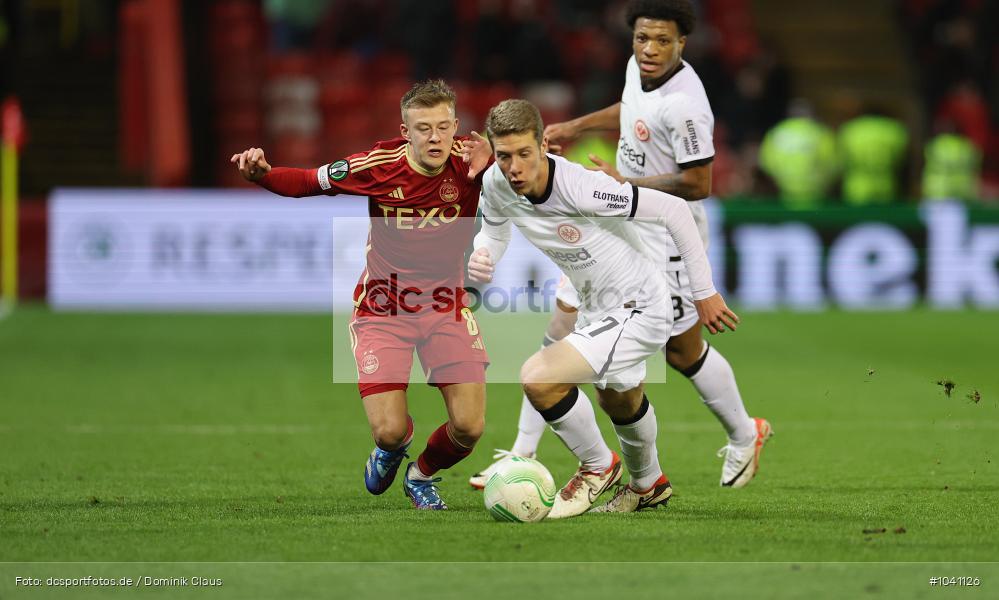 Eintracht Frankfurt, Aberdeen FC, UECL, Conference League, UEFA, Voetball, Sport, Le Football, Germany, Futbol, Fotball, Fussball, Deutschland, DFL, DFB, Calcio, 2023/24, Saison 2023/2024 - Bild-ID: 1041126