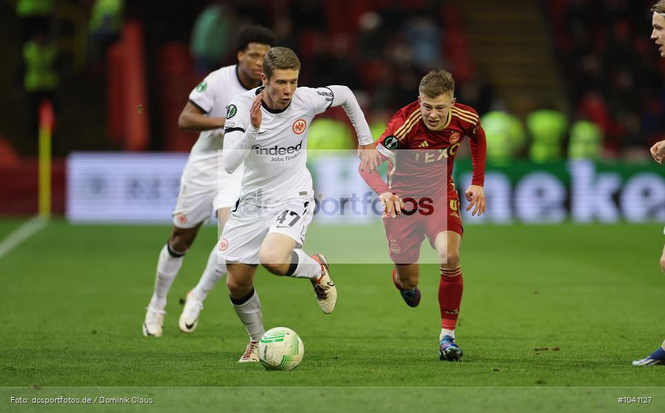 Eintracht Frankfurt, Aberdeen FC, UECL, Conference League, UEFA, Voetball, Sport, Le Football, Germany, Futbol, Fotball, Fussball, Deutschland, DFL, DFB, Calcio, 2023/24, Saison 2023/2024 - Bild-ID: 1041127 Eintracht Frankfurt, Aberdeen FC, UECL, Conference League, UEFA, Voetball, Sport, Le Football, Germany, Futbol, Fotball, Fussball, Deutschland, DFL, DFB, Calcio, 2023/24, Saison 2023/2024 - Bild-ID: 1041127