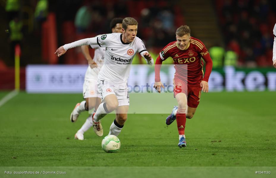 Eintracht Frankfurt, Aberdeen FC, UECL, Conference League, UEFA, Voetball, Sport, Le Football, Germany, Futbol, Fotball, Fussball, Deutschland, DFL, DFB, Calcio, 2023/24, Saison 2023/2024 - Bild-ID: 1041130