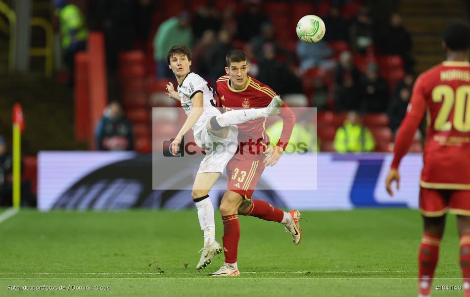 Eintracht Frankfurt, Aberdeen FC, UECL, Conference League, UEFA, Voetball, Sport, Le Football, Germany, Futbol, Fotball, Fussball, Deutschland, DFL, DFB, Calcio, 2023/24, Saison 2023/2024 - Bild-ID: 1041140 Eintracht Frankfurt, Aberdeen FC, UECL, Conference League, UEFA, Voetball, Sport, Le Football, Germany, Futbol, Fotball, Fussball, Deutschland, DFL, DFB, Calcio, 2023/24, Saison 2023/2024 - Bild-ID: 1041140