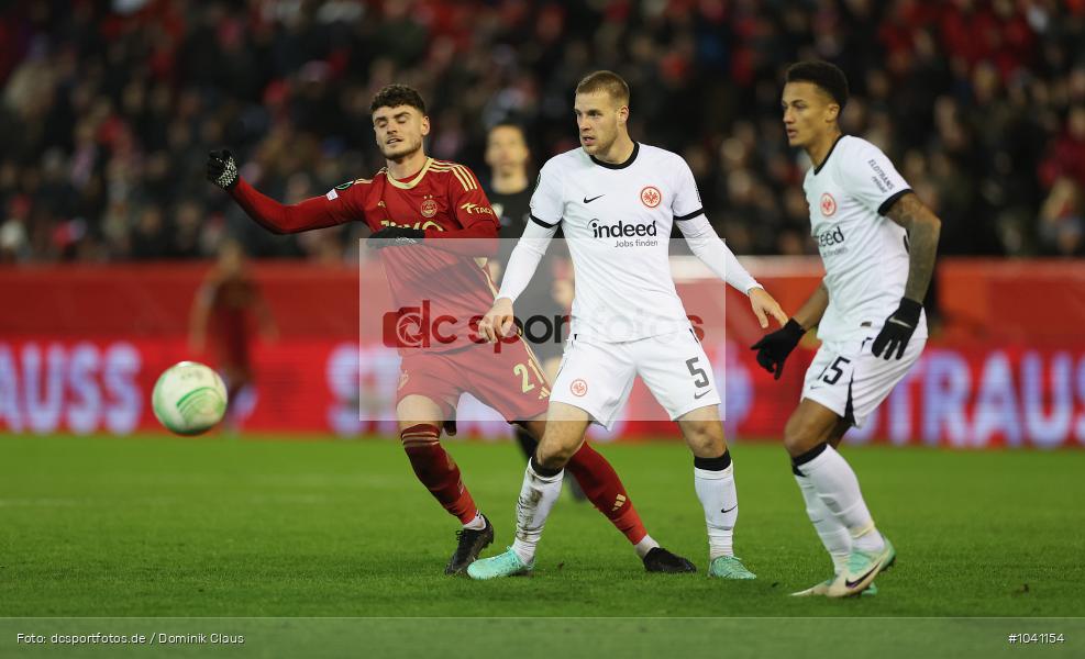 Eintracht Frankfurt, Aberdeen FC, UECL, Conference League, UEFA, Voetball, Sport, Le Football, Germany, Futbol, Fotball, Fussball, Deutschland, DFL, DFB, Calcio, 2023/24, Saison 2023/2024 - Bild-ID: 1041154 Eintracht Frankfurt, Aberdeen FC, UECL, Conference League, UEFA, Voetball, Sport, Le Football, Germany, Futbol, Fotball, Fussball, Deutschland, DFL, DFB, Calcio, 2023/24, Saison 2023/2024 - Bild-ID: 1041154