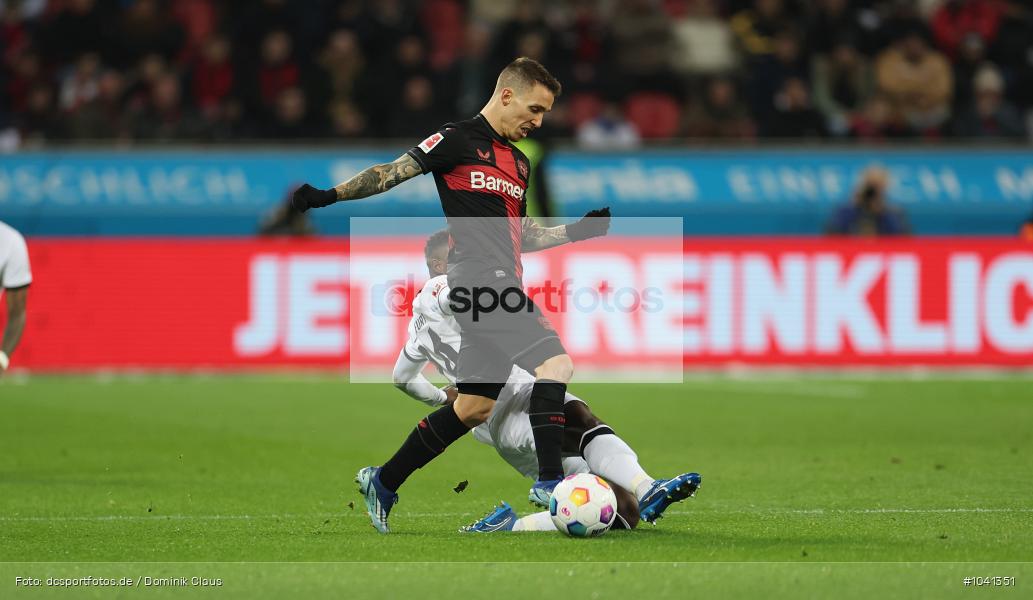 Eintracht Frankfurt, Bayer 04 Leverkusen, 1. Bundesliga, Bundesliga, Voetball, Sport, Le Football, Germany, Futbol, Fotball, Fussball, Deutschland, DFL, DFB, Calcio, 2023/24, Saison 2023/2024 - Bild-ID: 1041351