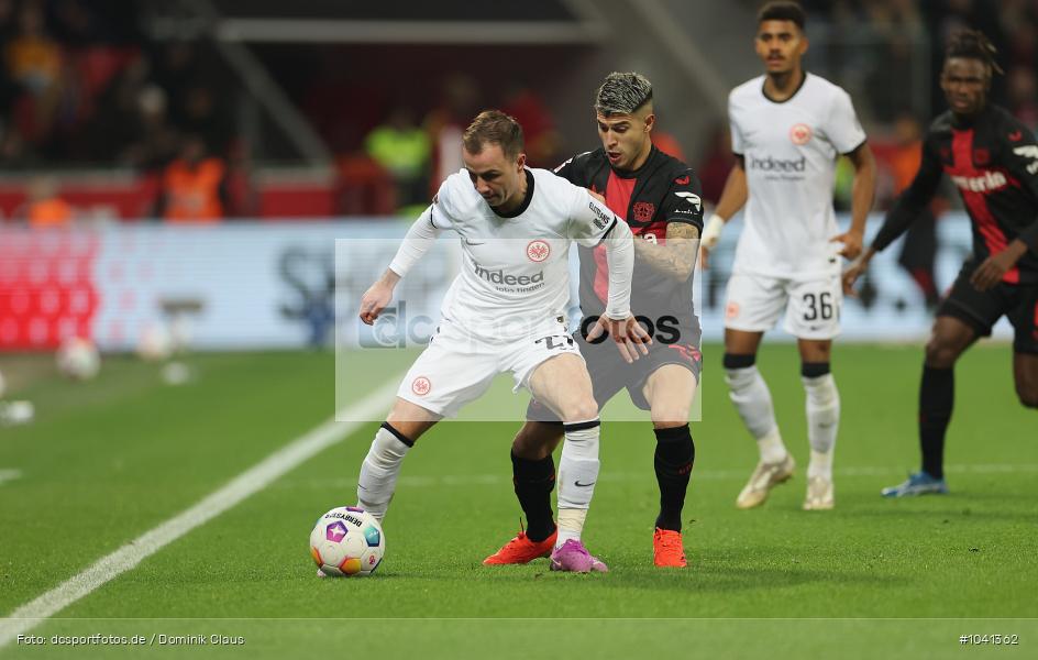 Eintracht Frankfurt, Bayer 04 Leverkusen, 1. Bundesliga, Bundesliga, Voetball, Sport, Le Football, Germany, Futbol, Fotball, Fussball, Deutschland, DFL, DFB, Calcio, 2023/24, Saison 2023/2024 - Bild-ID: 1041362