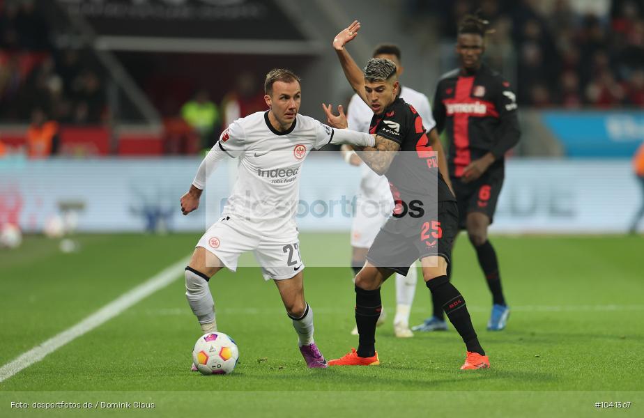 Eintracht Frankfurt, Bayer 04 Leverkusen, 1. Bundesliga, Bundesliga, Voetball, Sport, Le Football, Germany, Futbol, Fotball, Fussball, Deutschland, DFL, DFB, Calcio, 2023/24, Saison 2023/2024 - Bild-ID: 1041367