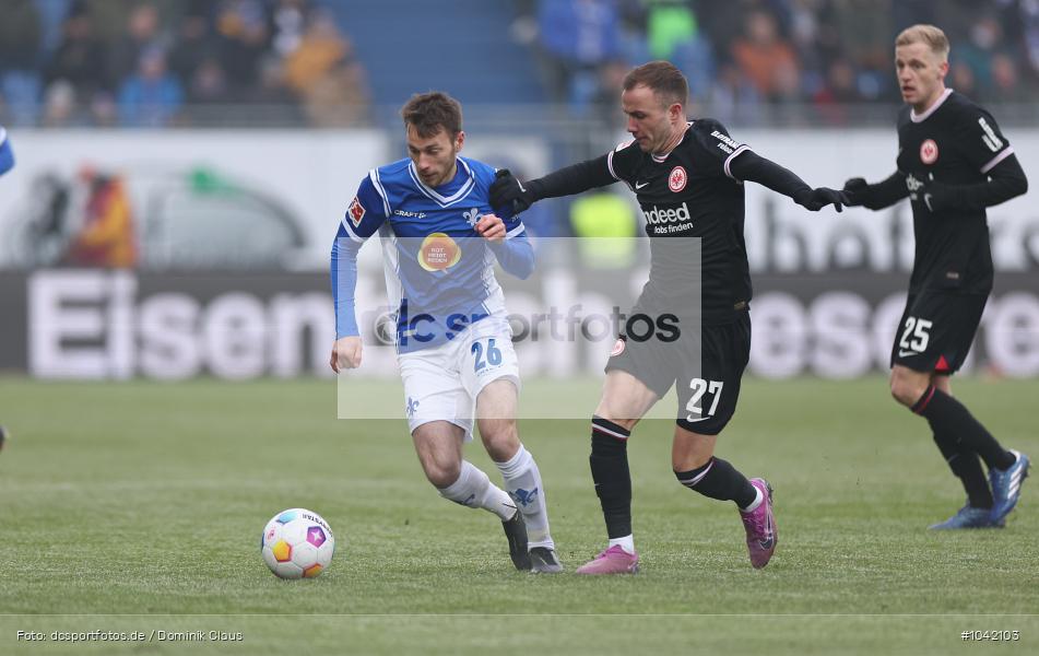 Eintracht Frankfurt, SV Darmstadt 98, Bundesliga, Liga, Voetball, Sport, Le Football, Germany, Futbol, Fotball, Fussball, Deutschland, DFL, DFB, Calcio, 2023/24, Saison 2023/2024 - Bild-ID: 1042103