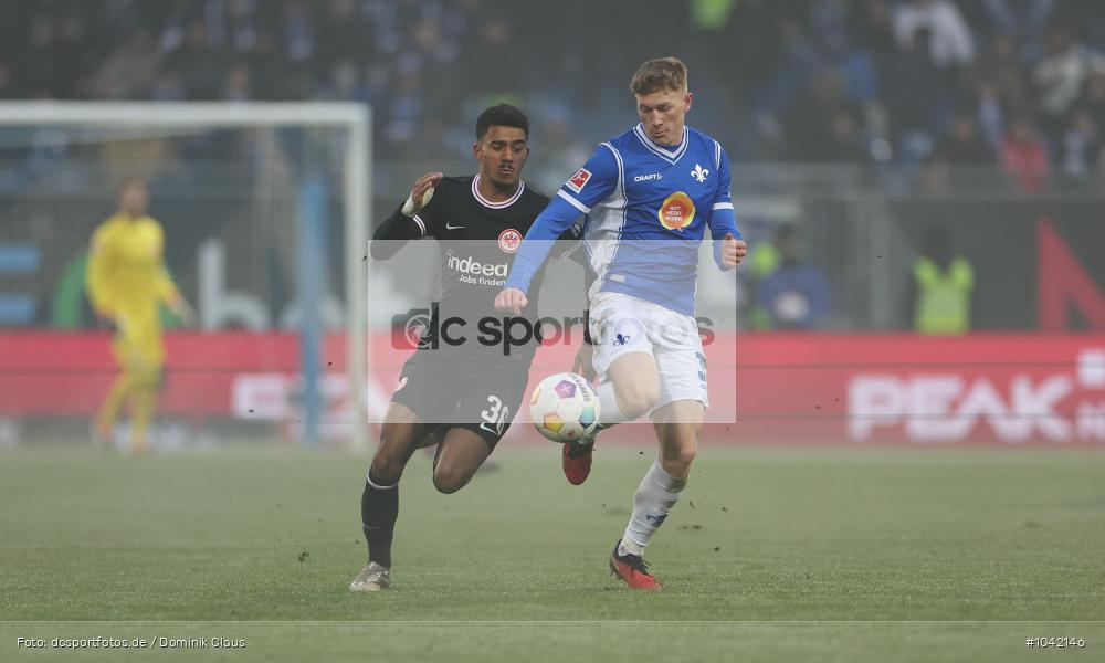 Eintracht Frankfurt, SV Darmstadt 98, Bundesliga, Liga, Voetball, Sport, Le Football, Germany, Futbol, Fotball, Fussball, Deutschland, DFL, DFB, Calcio, 2023/24, Saison 2023/2024 - Bild-ID: 1042146